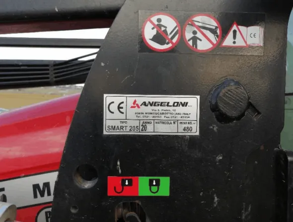 Caricatore frontale Angeloni Smart 205
