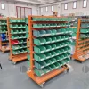 2#9552 Carrelli arancio portautensili su ruote