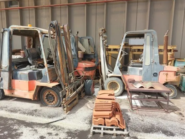 1#7884 Carrelli elevatori Lugli 405 E
