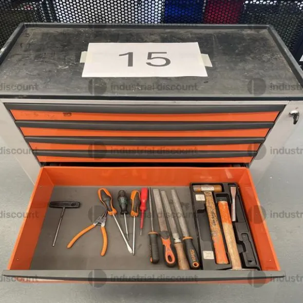 30#9214 1 carrello beta portautensili con utensili vari nr id 15