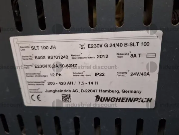 4#8798 Carrello elevatore Jungheinrich EJE116