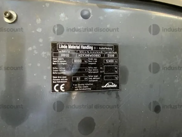 1#8851 Carrello elevatore Linde HBOD