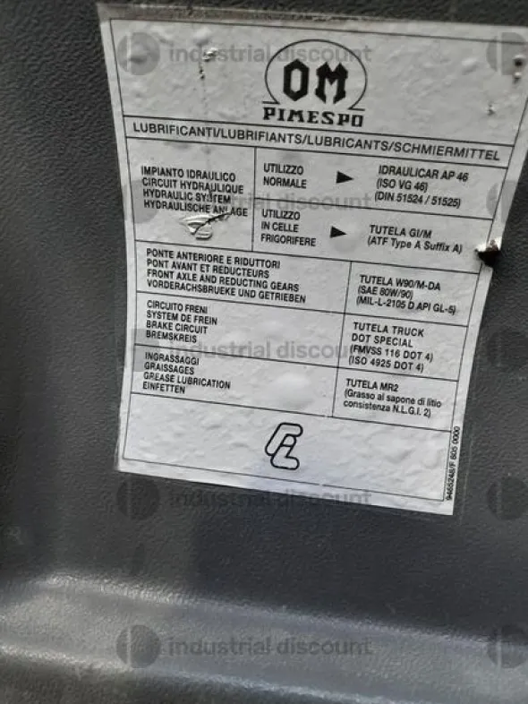 4#9140 Carrello elevatore OM E25 AC