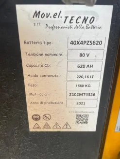 CARRELLO ELEVATORE 25 Q.LI JUNGHEINRICH