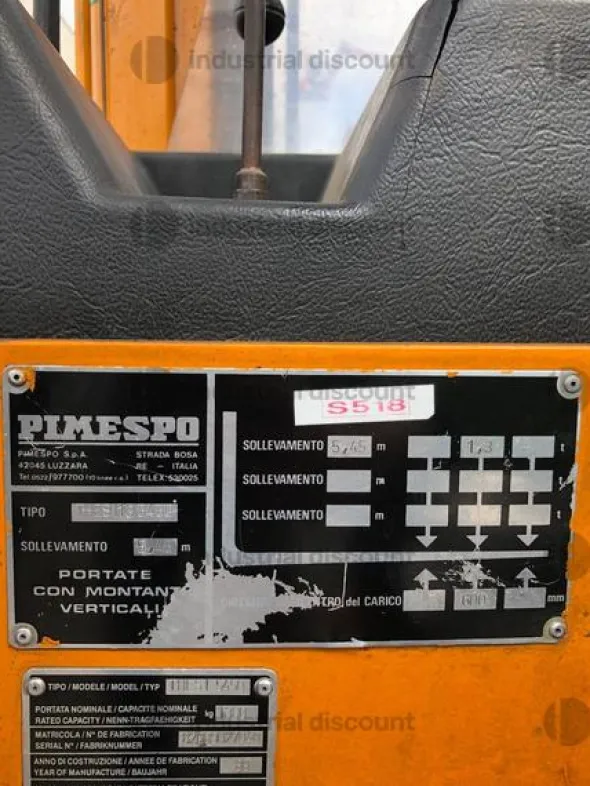 5#9140 Carrello elevatore retrattile elettrico OM
