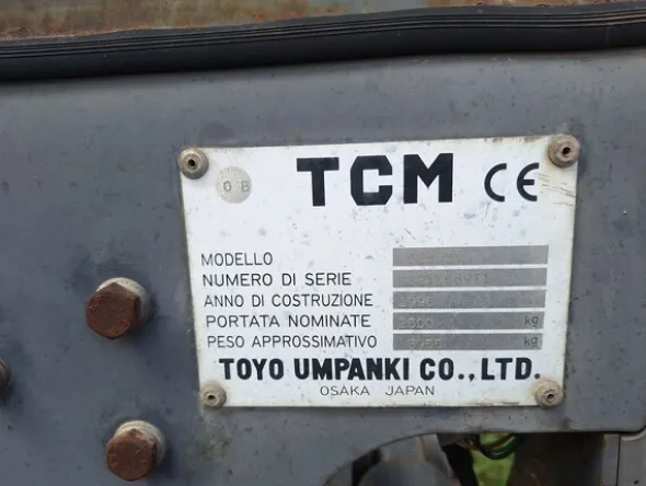 28#8350 CARRELLO ELEVATORE TCM FD