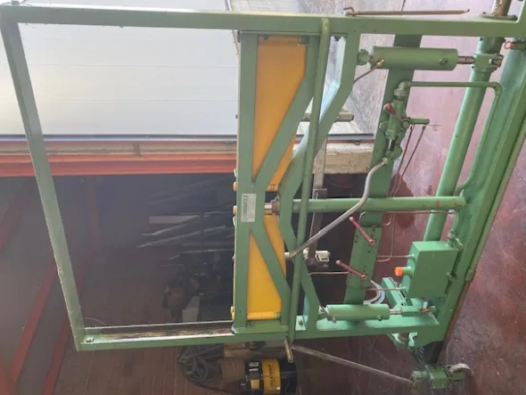 carrello manuale per il carico telaio