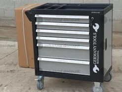 11#10091 Carrello porta utensili completo Germany Tools