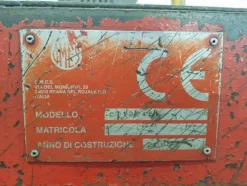 9#4587 Carro di taglio CT 12/245 Omes