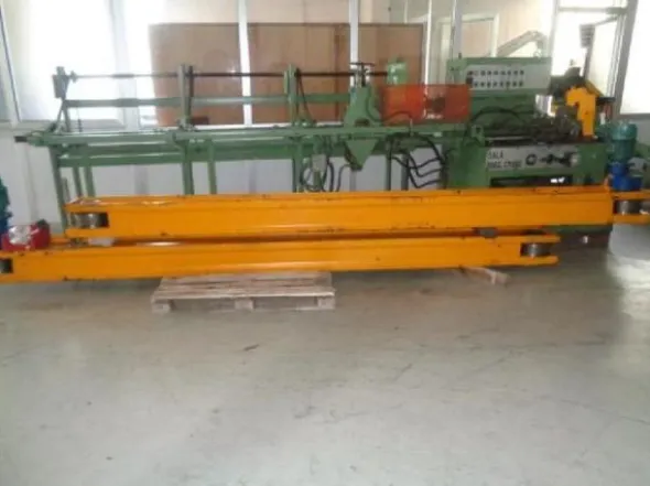 17#3528 Carroponte bitrave Omis 15 ton