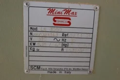 3#6340 Carteggiatrice Scm-Samco