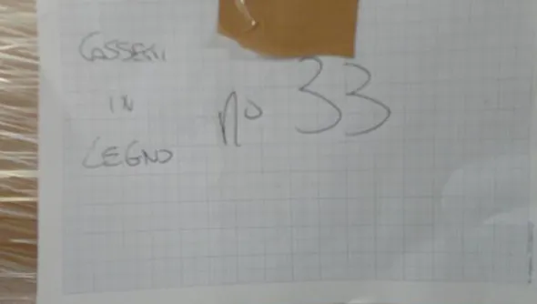 33#2759 Cassetti in legno