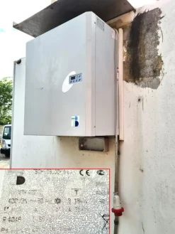 Cassone cella con impianto freezer usato