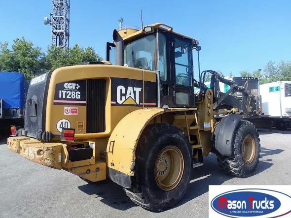 CATERPILLAR IT 28 G, pala gommata, 2006