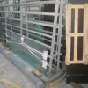 30#6304 Cavalletti porta vetro e vetri vari