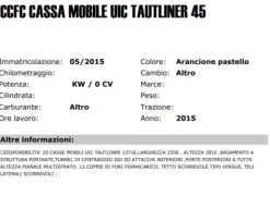 14#4158 CCFC cassa mobile Uic Tautliner 45