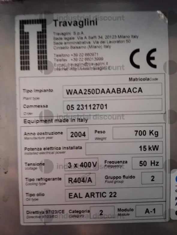 265#9323 Cella frigo per salumi