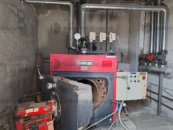 28#9389 Centrale di produzione vapore Biasicentrale di produzione acqua caldaImpianto di accumulo acqua industriale