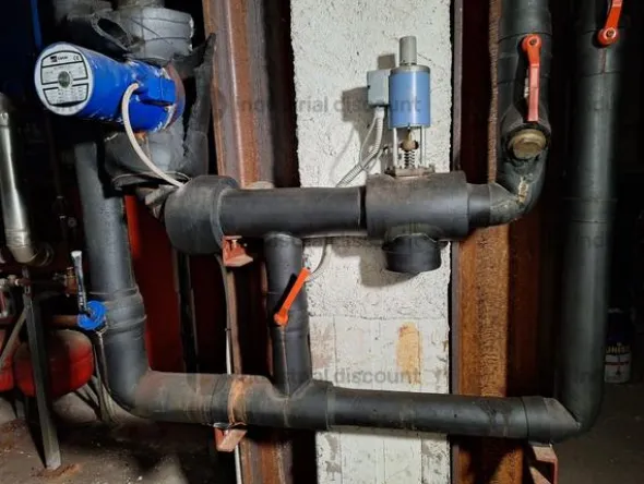 28#9389 Centrale di produzione vapore Biasicentrale di produzione acqua caldaImpianto di accumulo acqua industriale