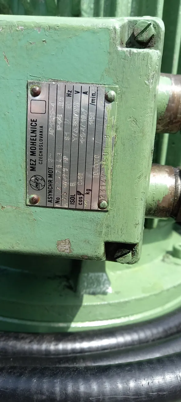 Centralina Oleodinamica Serbatoio 120 L Motore 7,5 Hp