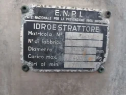 23#8259 Centrifuga di estrazione