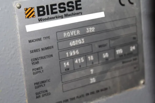 3#7151 Centro di lavoro Biesse