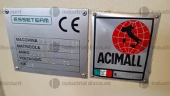 11#9600 Centro di lavoro perpannelli CNI Esseteam