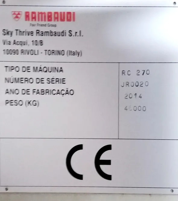 Centro di lavoro RAMBAUDI RC 270