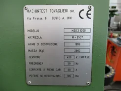CENTRO INTESTATRICE TOVAGLIERI M25 x 1000