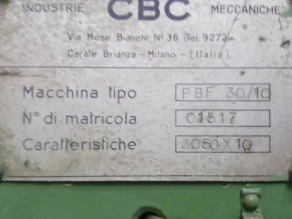 Cesoia a ghigliottina usata
