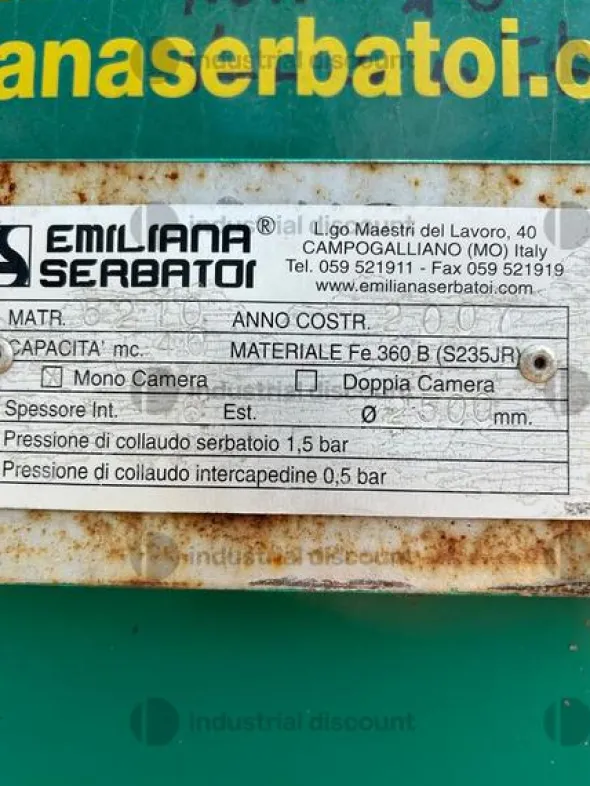 15#8965 Cisterna Emiliana Serbatoi