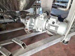 cisterna inox agitata e riscaldata usata