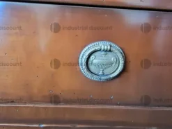 49#9481 Comodini in legno e tavolo
