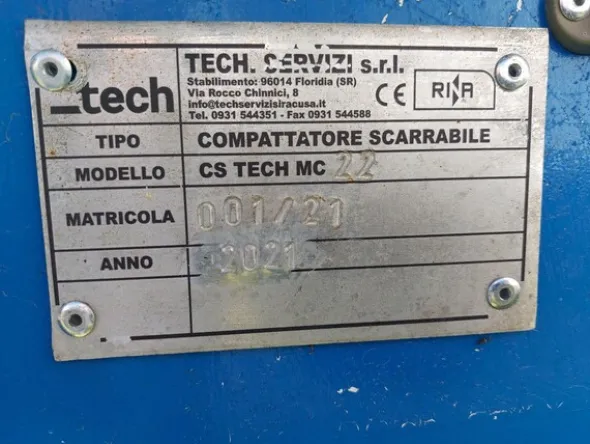 19#8219 Compattatore scarrabile