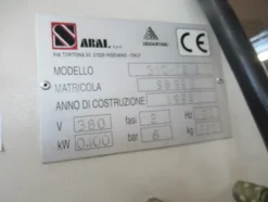 1#5971 Compendio beni mobili per produzione di calzature
