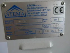 1#5971 Compendio beni mobili per produzione di calzature