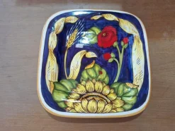2#8661 Complementi da tavola artigianali in ceramica e stoffa