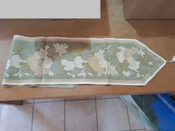 2#8661 Complementi da tavola artigianali in ceramica e stoffa