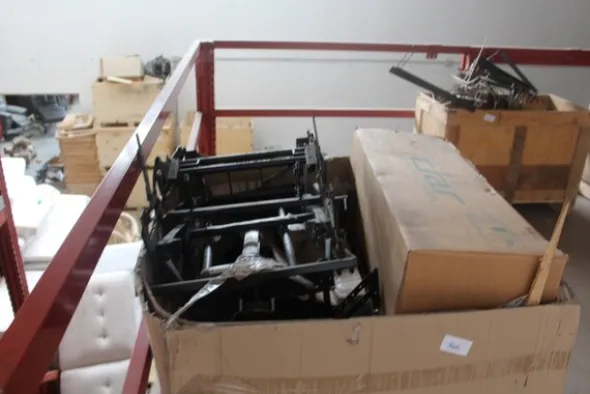 5#6512 Componenti tappezzeria e meccanismi elettrici
