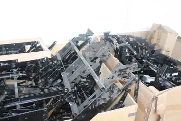 5#6512 Componenti tappezzeria e meccanismi elettrici