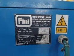 Compressore Aria Fini Silenziato 500 litri 1986