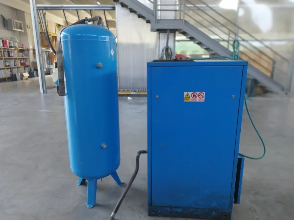Compressore Aria Fini Silenziato 500 litri 1986