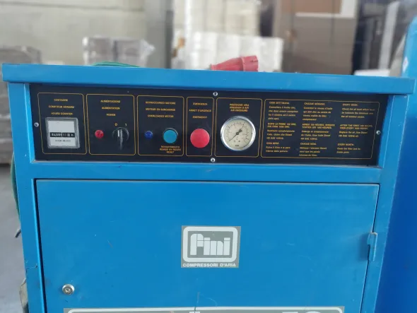 Compressore Aria Fini Silenziato 500 litri 1986