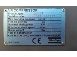 compressore a vite Atlas copco GA 37
