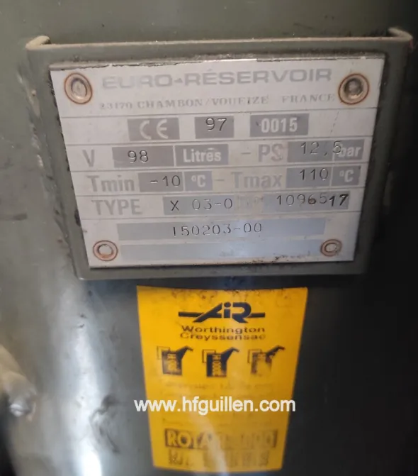 COMPRESSORE A VITE WORTHINGTON CREYSSENSAC ROLLAIR