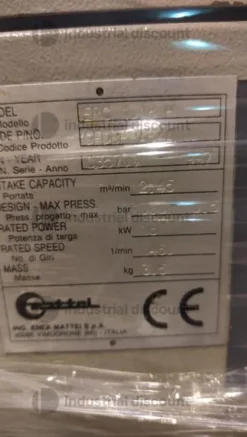 8#9701 Compressore Mattei ERC1018H