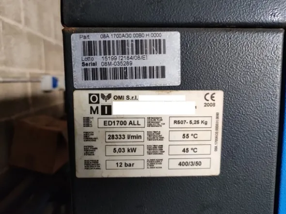 1#7511 Compressori Power system e condizionatore Airwell