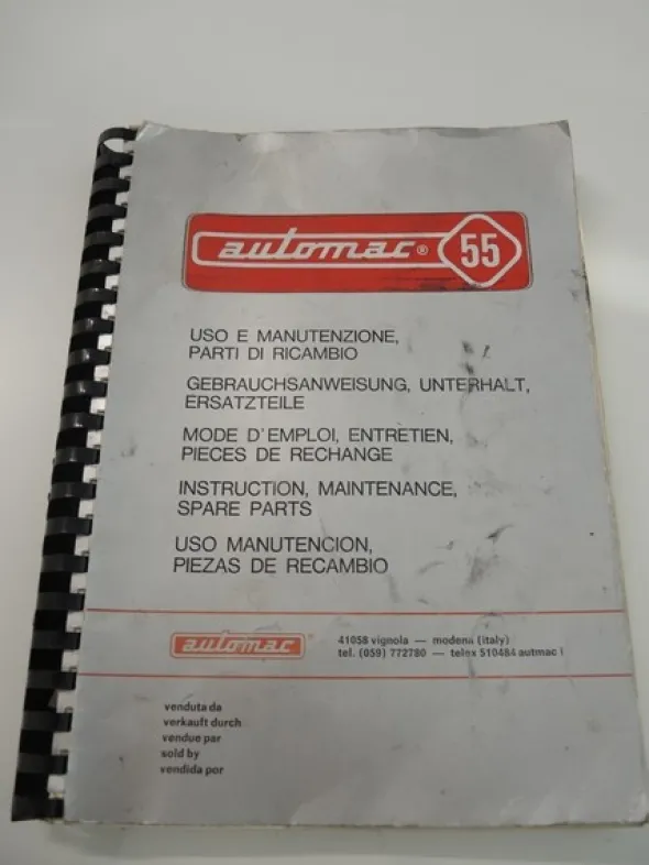 10#4790 Confezionatrice Automac A 55