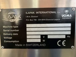 2#7898 Confezionatrice Flowpack Ilapak