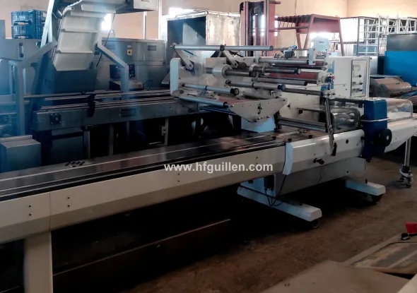 CONFEZIONATRICE FLOW PACK ULMA ATLANTA DOPPIA GANASCIA